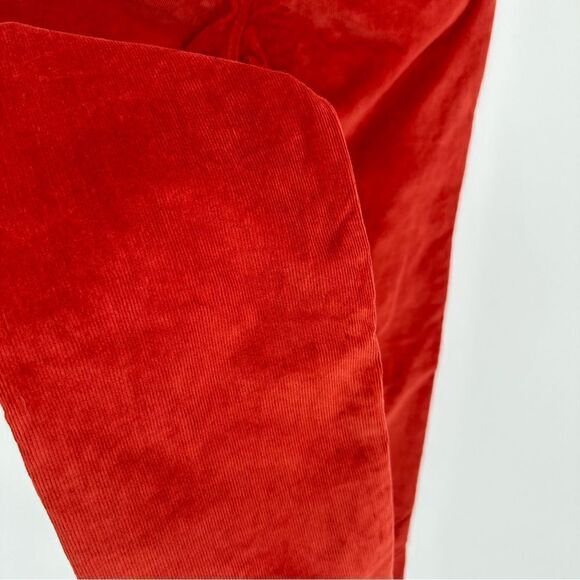 Crewcuts J. Crew Stretch Corduroy Pants Straight Leg in Red Boys 16 NEW - Picture 3 of 4